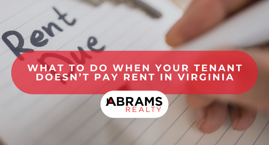 What to Do When Your Tenant Doesn’t Pay Rent in Virginia